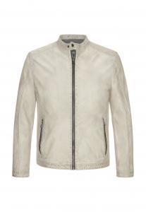 Кожаная куртка MSLACONA Milestone, белый