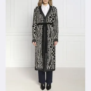 Кардиган классического кроя с добавлением шерсти Liu Jo, черный