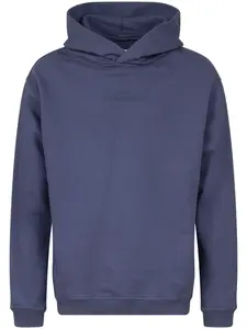 Худи с вышитым логотипом MAISON MARGIELA, синий