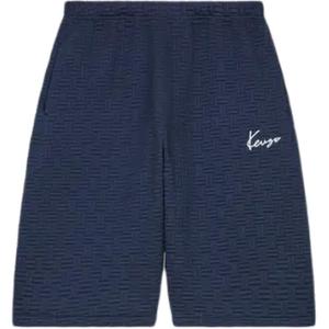 Бермудские шорты с вышитым логотипом Weave KENZO, синий