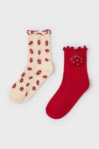 Носки 2 пары Mayoral, красный