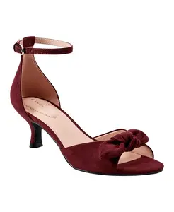 Женские босоножки Andora Bow Kitten Heel Bandolino, красный