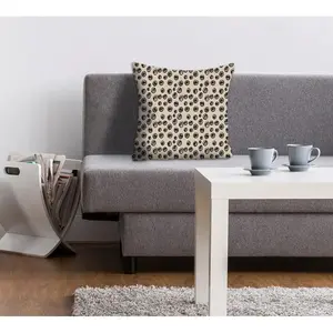 Декоративная подушка queence Punkte, наволочка без наполнителя, 1 шт. Queence, Bunt + bedruckt