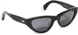 Женские солнцезащитные очки Rag & Bone из ацетата, узкие, «кошачий глаз», черные, один размер rag & bone, Black