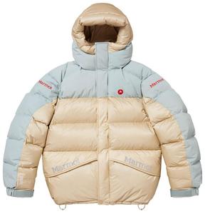 Пуховая парка Supreme x Marmot 800-Fill Down Parka, коричневый