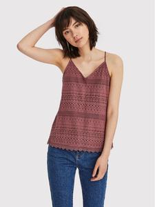 Топ regular fit Honey 10190150 Vero Moda, красный