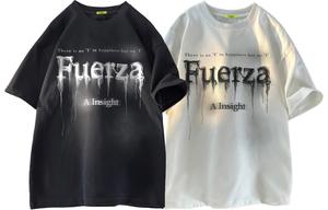 Футболка унисекс FUERZA, 2 шт (Белый и Абрикосовый)