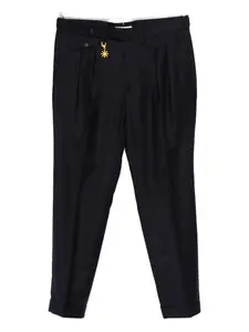 Брюки с двумя защипами Manuel Ritz, синий