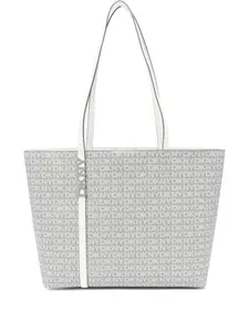 Сумка-тоут с логотипом DKNY, серый