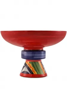 Блюдо с графичным принтом, 17х25 см, Dolce & Gabbana, красный