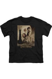 Футболка детская с коротким рукавом "Властелин Колец" TT Poster Gildan, черный