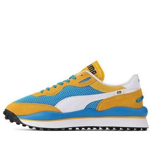Кроссовки style rider 'stream on - blue spectra yellow' Puma, синий