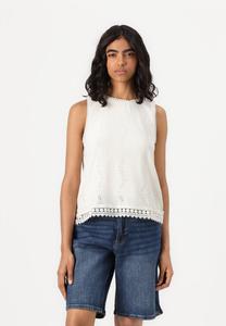 Топ VITORTENA O NECK VILA, слоновая кость