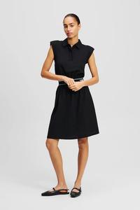 Хлопковое платье Karl Lagerfeld, черный