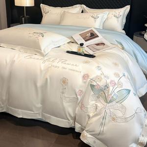 LUOLAI HOME Комплект постельного белья 3 предмета, простыня, 150x200 см