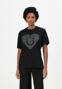 Футболка с принтом VINTAGE TEE HUGO, черный