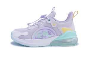 Скользоустойчивые амортизирующие кроссовки с износостойкими свойствами низкие детские повседневные 361°KIDS, светло-фиолетовый
