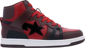 Кроссовки Bapesta 93 Hi 'Bright Rose', красный