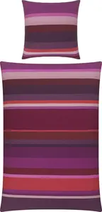 Постельное белье ягодное 1x 135x200 см + 1x 80x80 см REDBEST