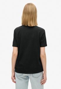 Футболка с принтом TRAVEL SOUVENIR Superdry, черный