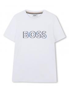 BOSS Kidswear футболка с короткими рукавами, белый