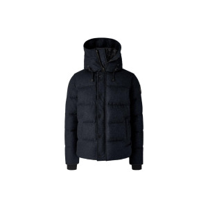 Мужской пуховик Canada Goose, цвет ocean blue mixed color