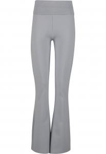 DEF Расклешенные брюки светло-серого цвета