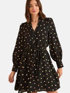 Love & roses Платье в черном цвете