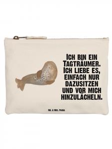 Mr. & Mrs. Panda Человек-тюлень в пенале, смеющийся, с надписью белым цветом