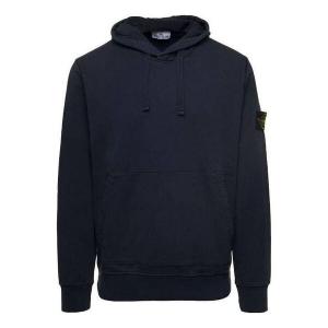 Толстовка hoodie 'black' Stone Island, черный