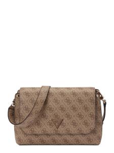 Сумка кросс-боди GUESS MERIDIAN II FLAP CROSSBODY, Brown/Brocade