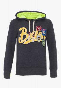 Толстовка PLUS EIGHTEEN Kapuzenpullover, цвет Marine Melange