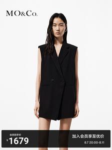 Костюм Moco Moanke 2024 с широкими плечами, черный