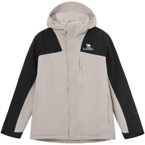 Всепогодная ветровка мужская Camel, цвет Black Olive/Phantom Black