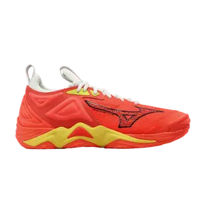 Кроссовки Mizuno Wave Momentum 3 Neon Flame Bolt, оранжевый