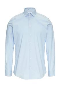 Рубашка делового покроя с воротником Кент S.Oliver Black Label, голубой