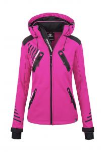 Куртка софтшелл куртка стандартный крой Rock Creek, розовый