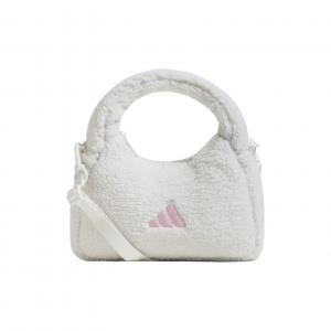 Adidas Женская сумка из переработанного полиэстера черно-белая, Pink White