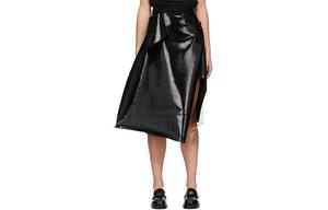 WE11DONE Повседневная длинная юбка женская черная