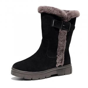 Зимние ботинки женские Golofi, цвет Brown 704R