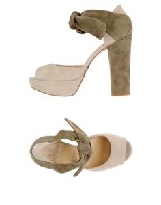 Сандалии Twinset, светло-серый