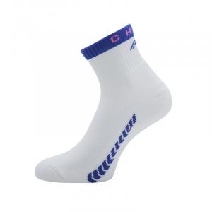 Однотонные носки до середины икры унисекс 1 упаковка LINING, белый/синий