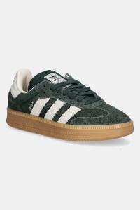 Кроссовки Samba XLG Adidas Originals, зеленый
