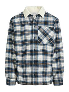 Куртка межсезонная JACK & JONES ZAC, Navy/Dark Blue/Off White