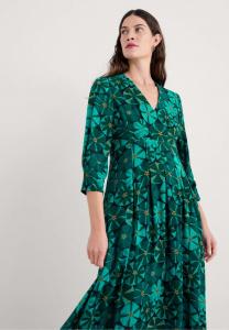 Платье Seasalt Cornwall Day dress, Teal Handicraft Flowers Onyx/Teal