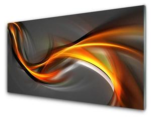 Стеклянная картина Tulup Abstrakt Kunst, 100x50x1 см, многоцветный