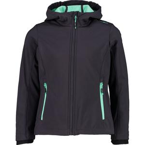 Функциональная куртка с капюшоном, софтшелловая куртка Cmp, серый