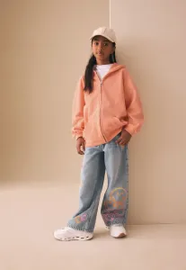 Толстовка на молнии стандартного кроя Next, Orange