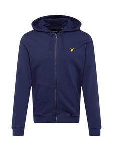 Худи на молнии Lyle & Scott, темно-синий