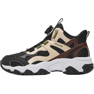 Нескользящая, износостойкая, дышащая, поддерживающая детская обувь средней высоты для повседневной носки Antakids, белый/синий/черный